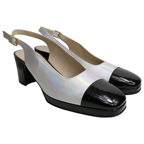 two toned chanel shoes|chanel slingback price euro.